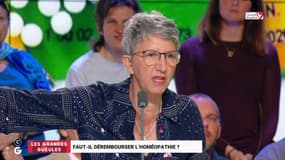 "Pour le tube d’homéopathie à 1,50 €,  on s’insurge du remboursement mais pour les médicaments à 50 € qui te défoncent l’estomac, on ne dit rien !"
