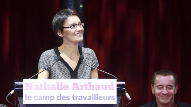 Nathalie Arthaud, candidate du "camp des travailleurs" à l'élection présidentielle de 2017. (Photo d'illustration)