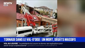 Le passage d'une tornade dans le Val-d'Oise a fait au moins un mort et plusieurs blessés