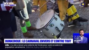 Dunkerque: plus de 10.000 personnes dans les rues dimanche malgré l'annulation du carnaval