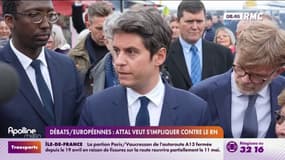 Débat / Européennes : Attal veut s'impliquer contre le RN