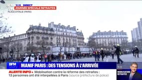 Story 2 : Paris, des tensions dans la manifestation - 07/03