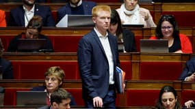 Adrien Quatennens à l'Assemblée nationale le 7 février 2023 