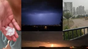 Des images des orages qui ont touché une partie de la France le 30 juillet 2024 et dans la nuit du 30 et 31 juillet, et de leurs conséquences.