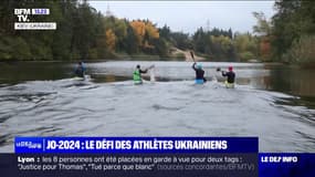 "Nous devons défendre le drapeau et gagner": ces athlètes ukrainiens s'entraînent pour les JO de Paris 2024 malgré la guerre