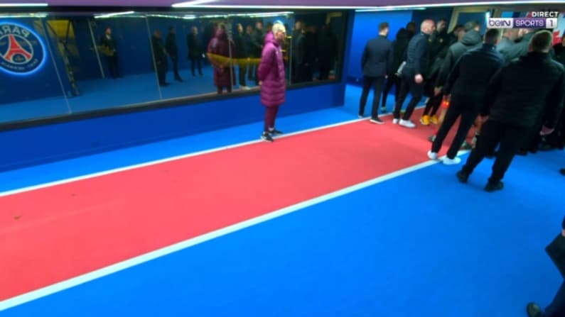 Les tensions dans le couloirs du Parc entre Parisiens et Lensois, 2 novembre 2024