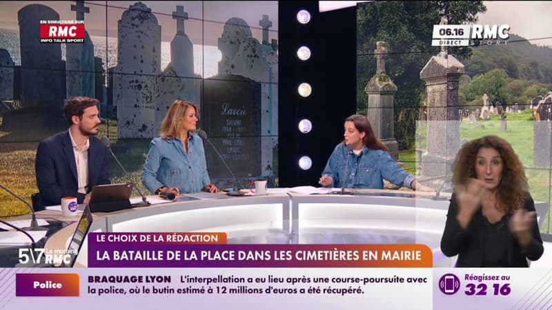 La bataille de la place dans les cimetières en mairie