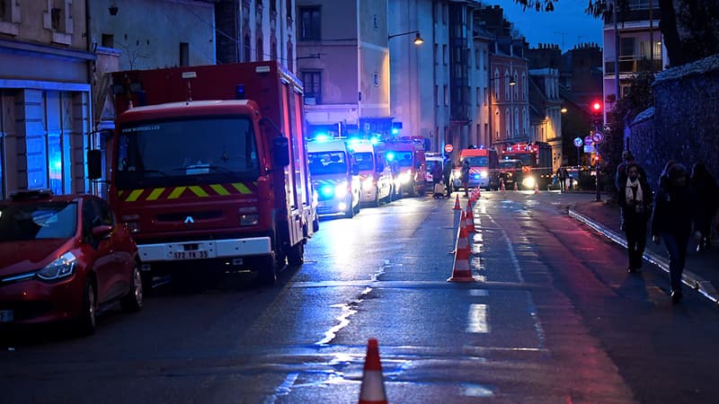 Le plancher d'un magasin s'est effondré en centre-ville à Rennes.