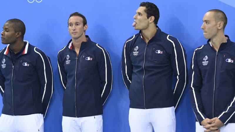Le relais tricolore aux JO de Rio en 2016