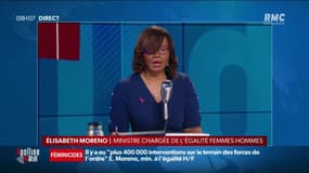 Sur RMC, Élisabeth Moreno appelle à "un déploiement massif" des téléphones grave danger