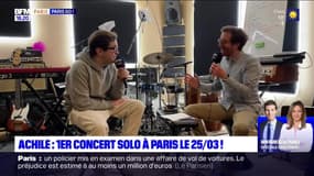 Paris Go : Premier concert solo d'Achile à Paris le 25 mars -19/03