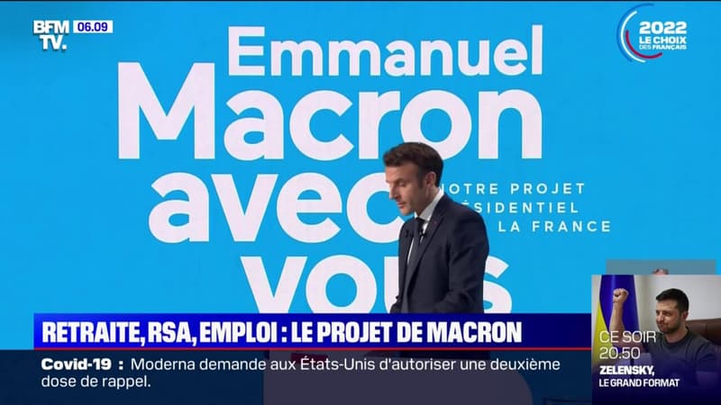 Présidentielle 2022: Emmanuel Macron a présenté son programme