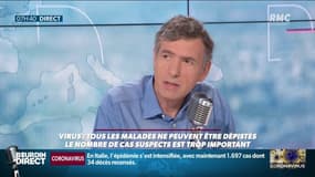 "Nous réservons les tests pour les malades et le personnel soignant", prévient le professeur Éric Caumes de la Pitié-Salpêtrière