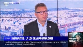 Cyril Chabanier, président de la CFTC, sur la promulgation de la loi en pleine nuit: "surprenant et choquant"