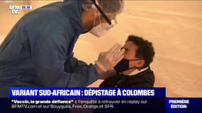 Covid-19: dépistage massif à Colombes après un cas contact au variant sud-africain