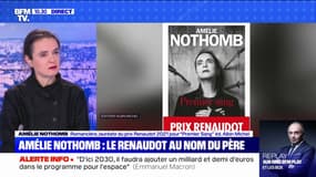 "La mort n'est pas du tout une frontière infranchissable": Amélie Nothomb est l'invitée de BFMTV