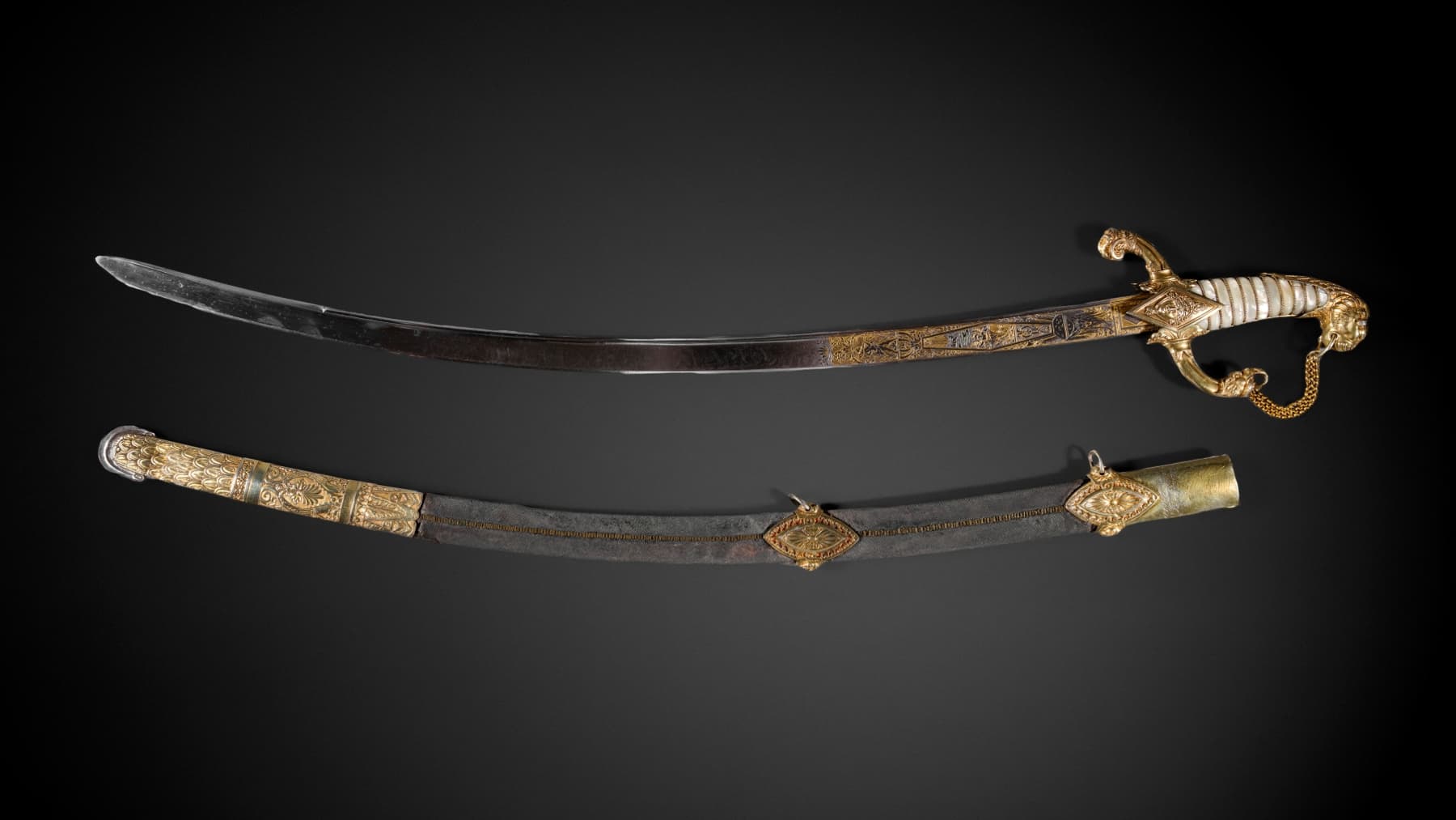 Ce sabre signé de la Manufacture de Versailles, est l'œuvre de Nicolas Noël-Boutet.