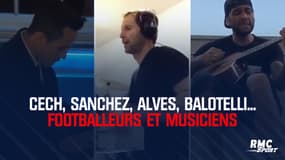 Cech, Sanchez, Alves, Balotelli... Footballeurs et musiciens