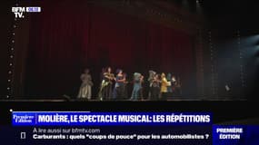 Les premières répétitions du spectacle musical "Molière", à deux mois de la grande première