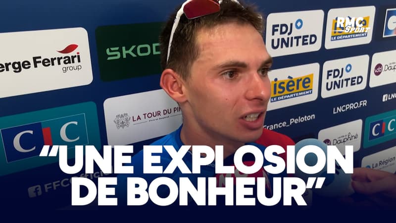 Cyclisme Une explosion de bonheur Gregoire savoure son titre de champion de France 2311432
