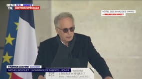 "Tu étais un génie": Fabrice Luchini rend hommage à Michel Bouquet