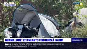 Grand Lyon: 101 enfants toujours à la rue