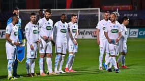 Les Marseillais avant Canet-OM