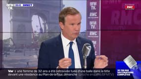 Echange musclé entre Nicolas Dupont-Aignan et Philippe Corbé sur le pass sanitaire: "Il faut arrêter avec cette dictature vaccinale. Un jour, les familles pleureront ce choix"