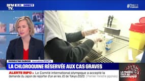 Coronavirus: la chloroquine réservée aux cas graves