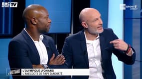 William Gallas et Franck Leboeuf sur le plateau de SFR Sport
