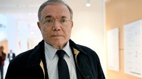 L'ex-PDG du groupe Casino Jean-Charles Naouri au palais de justice de Paris, le 1er octobre 2025
