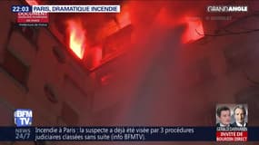 Paris, dramatique incendie
