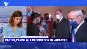 Castex : l'appel à la vaccination en vacances - 17/07