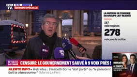 Jean-Luc Mélenchon: "Le moment est venu de passer à la censure populaire"