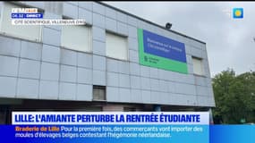 Lille: l'amiante perturbe la rentrée étudiante