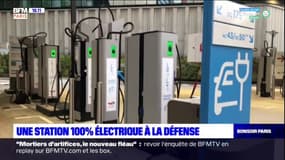 La Défense: une station 100% électrique voit le jour