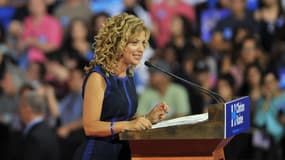La présidente du parti démocrate Debbie Wasserman Schultz le 23 juillet dernier en Floride. 