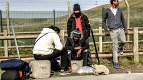 Des migrants à Calais