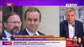 Sébastien Lecornu à Matignon