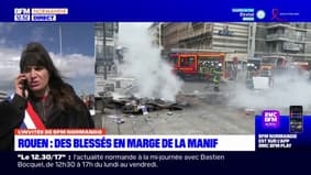 Rouen: la députée Alma Dufour condamne les violences en marge de la manifestation