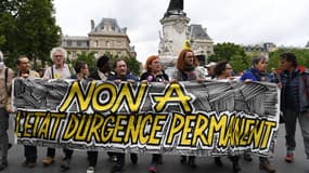 Les opposants au texte s'étaient déjà rassemblés le 1er juillet