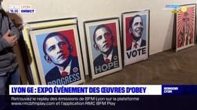 Lyon: plus de 1000 œuvres d'Obey réunies dans une exposition