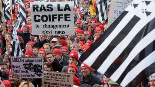 Au travers du mouvement des bonnets rouges, les Bretons ont attiré l'attention sur la crise qui frappe la région.