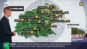 Météo Alpes du Sud: une journée encore chaude et ensoleillée, 34°C attendus à Forcalquier