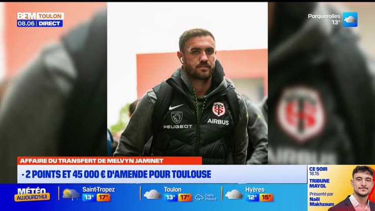 Transfert de M.Jaminet : -2 points et 45 000€ d'amende pour Toulouse