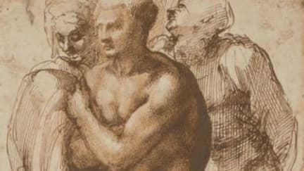Un dessin inédit de Michel Ange mis aux enchères par Christies.