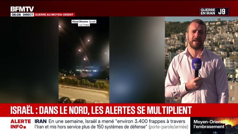Guerre au Moyen-Orient: de nombreuses alertes et une nuit encore agitée à Haïfa, en Israël