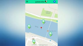 Certains Gobee.bike finissent leur course dans la Seine.