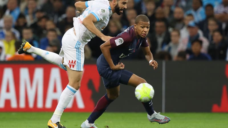 Adil Rami et Kylian Mbappé