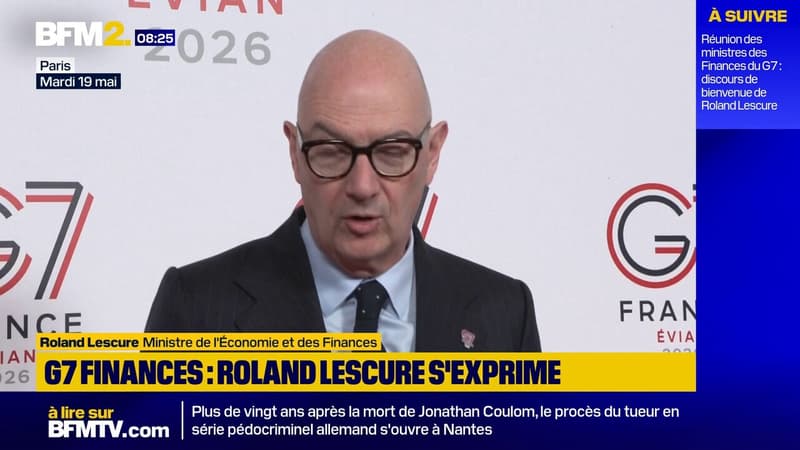 G7 Finances: "On a eu des discussions extrêmement franches", déclare Roland Lescure